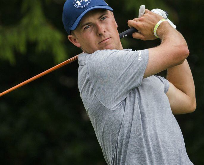 Jordan Spieth plays in the 2017 AT&T Byron Nelson at TPC Four Seasons in Irving. 
