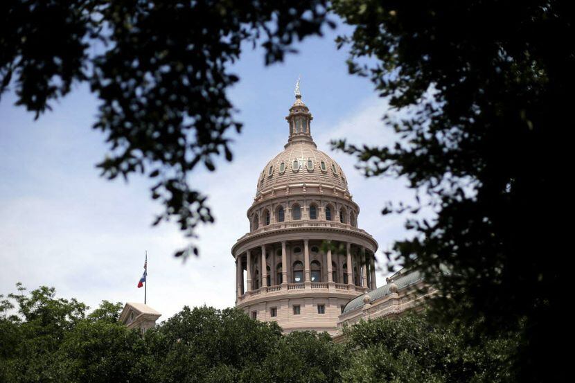The dome of the Texas State Capital in Austin, Texas. (The Associated Press)