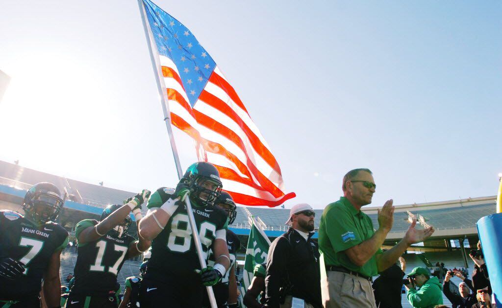 Updated UNT depth chart