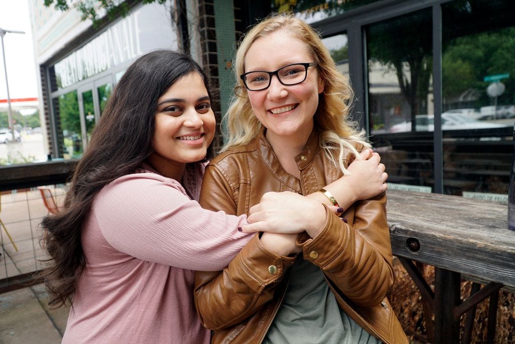 Kidney recipient Neelam Bohra and donor Leah Waters spent quality time together at Mudsmith...