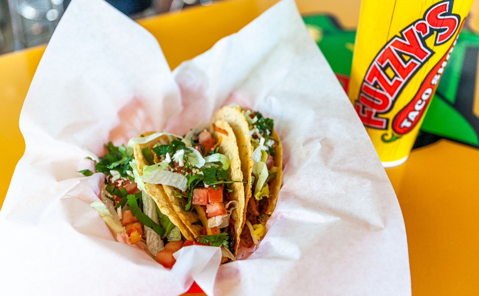 Fuzzy's Taco Shop is open for patio dining and takeout.