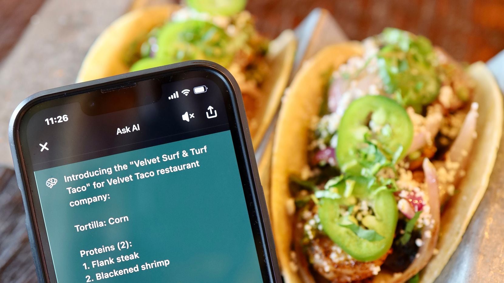 As part of its Weekly Taco Feature (WTF), Velvet Taco will have Chat GPTaco, their first...