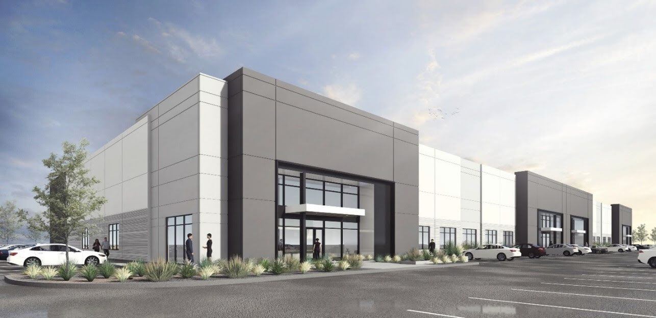 EastGroup Properties is developing the two-building McKinney 121 industrial project.
