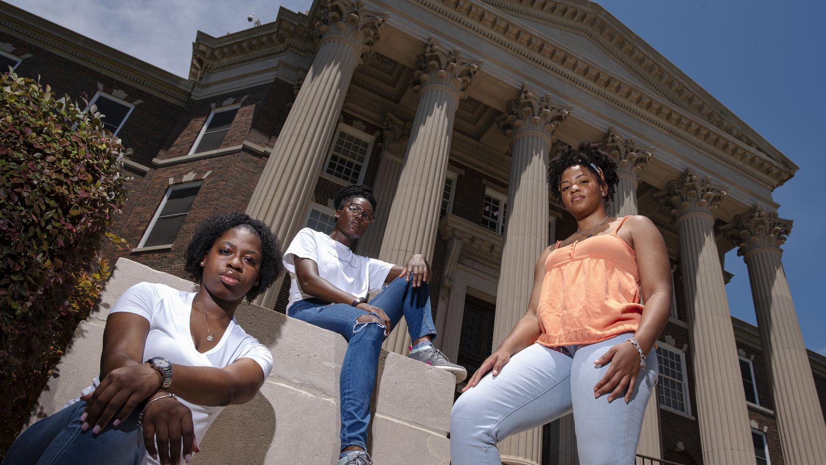 Black campus leaders, Kennedy Coleman, 19, programming chair for the Association of Black...