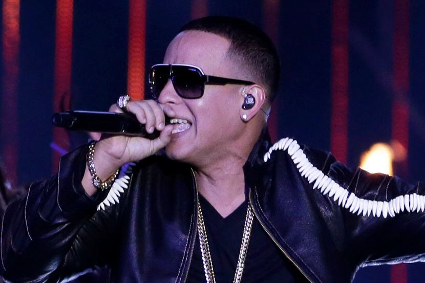 Daddy Yankee performing at the Latin Billboard Awards.