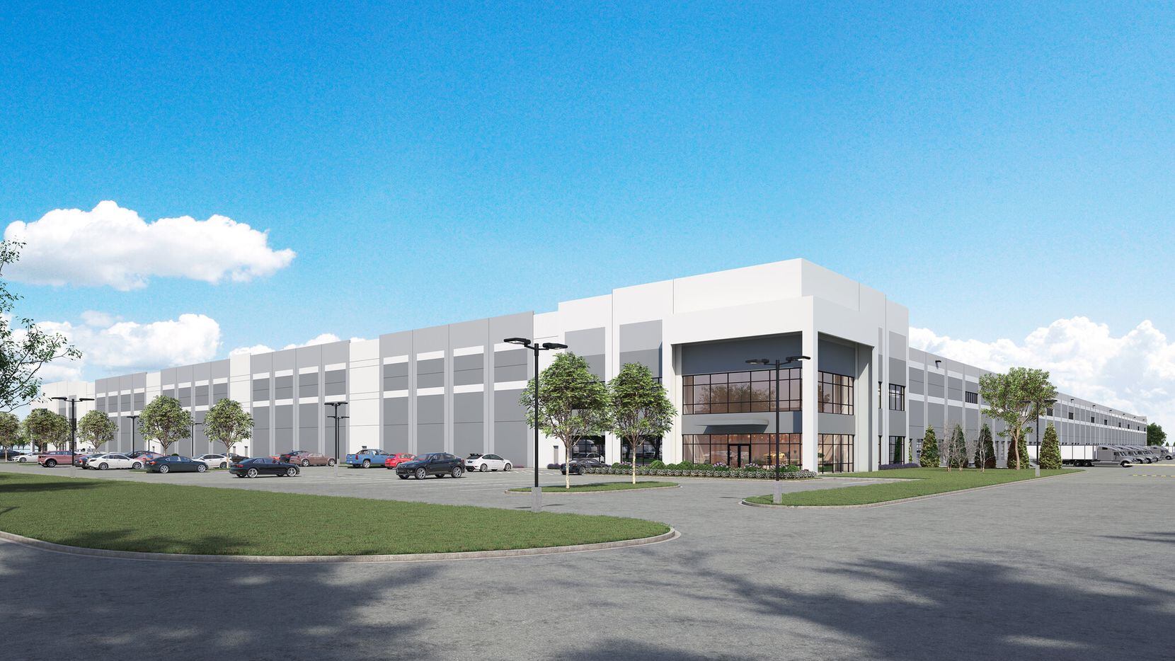 IAC Properties is planning the new warehouse near I-45 on Wintergreen Road.