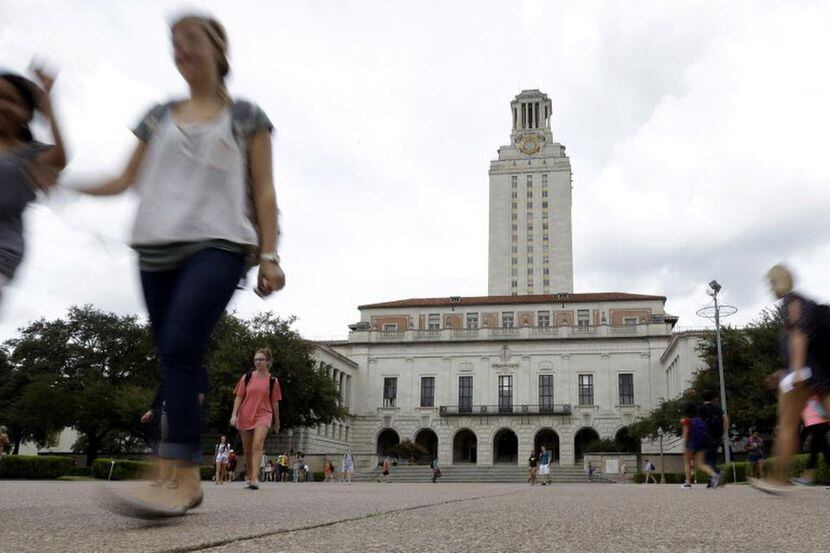 El campus de la Universidad de Texas en Austin.(AP)

