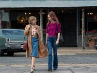 Elizabeth Olsen and Krysten Ritter appear in an episode of HBO Max's "Love & Death," based...