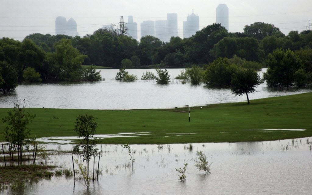 Irving's Twin Wells Golf Course offers scenic views of the Dallas skyline but is also...