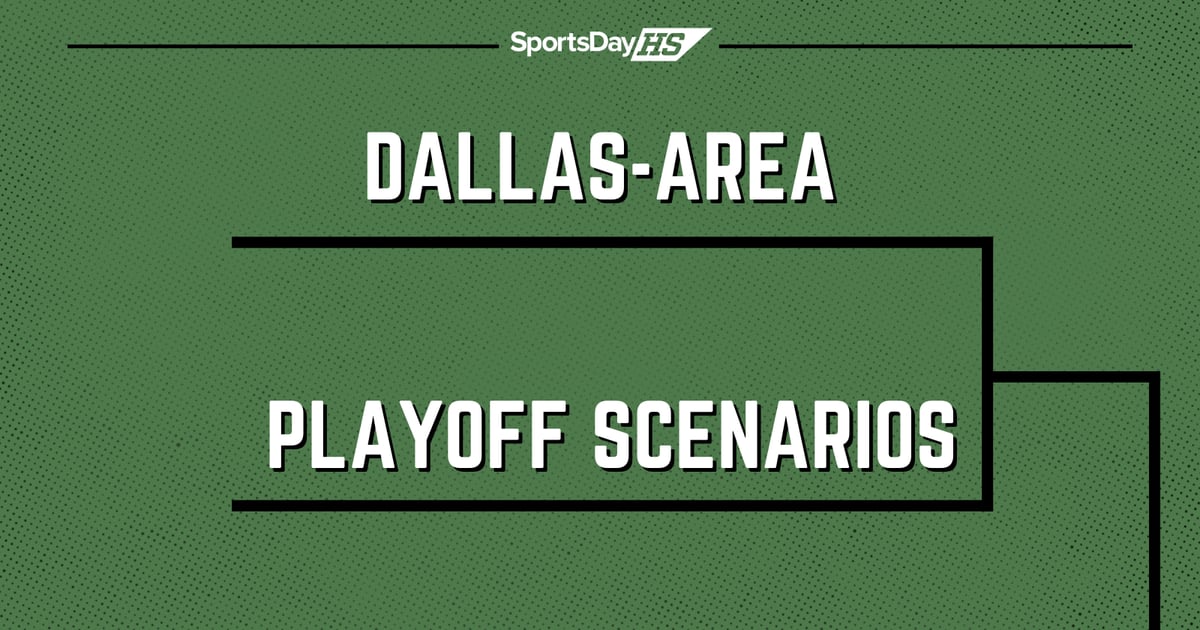 2022 Week 10 Dallas-area high school football playoff scenarios: Who's in,  who's out?