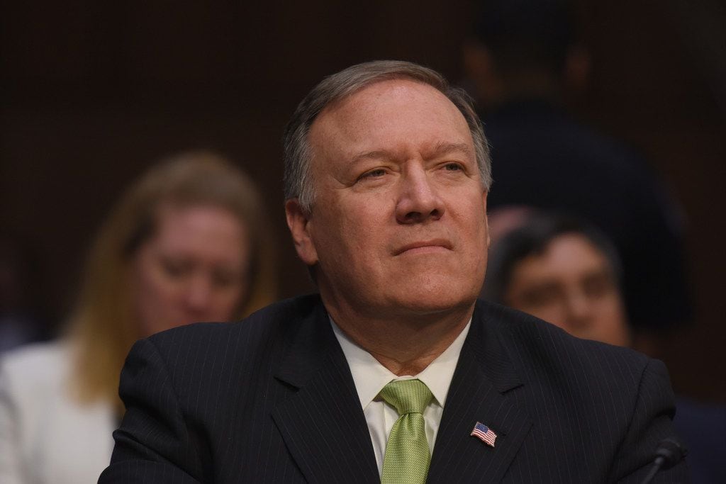 President Trump has tapped CIA Director Michael Pompeo, seen here in May 2017, as his new...