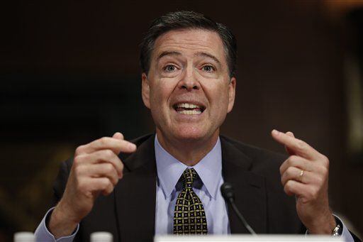 El director del FBI, James Comey, declara en el Congreso en Washington el miércoles, 3 de...