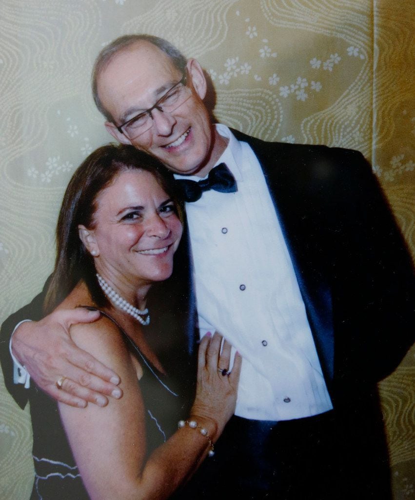Rabbi Stefan Weinberg and his wife, Wende Weinberg. Wende died of lung cancer in December 2016.
