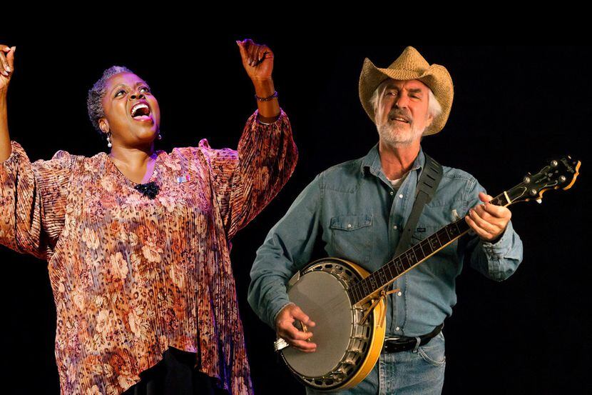 Lillias White and Willy Welch perform in Texas in Paris Nov. 16-19 at the Eisemann Center in...