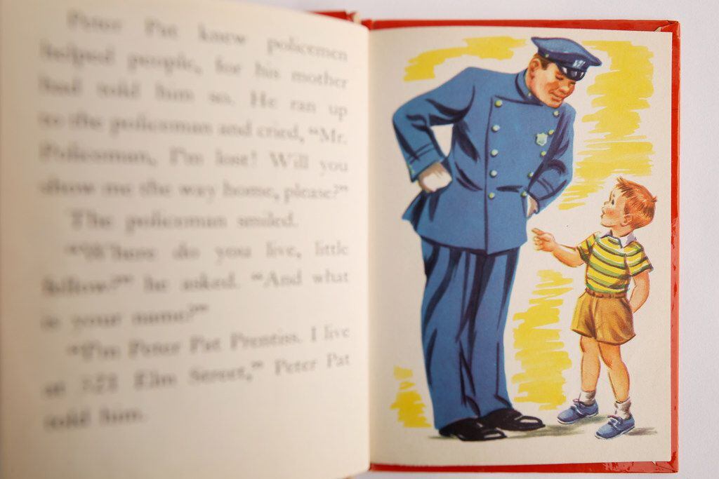 Vicki Timpa said she often would read "Peter Pat and the Policeman" to her son, Tony Timpa,...