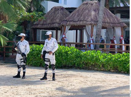 El atentado en Playa Langosta, en Cancún, Quintana Roo, ocurrió a seis días de la llegada de...
