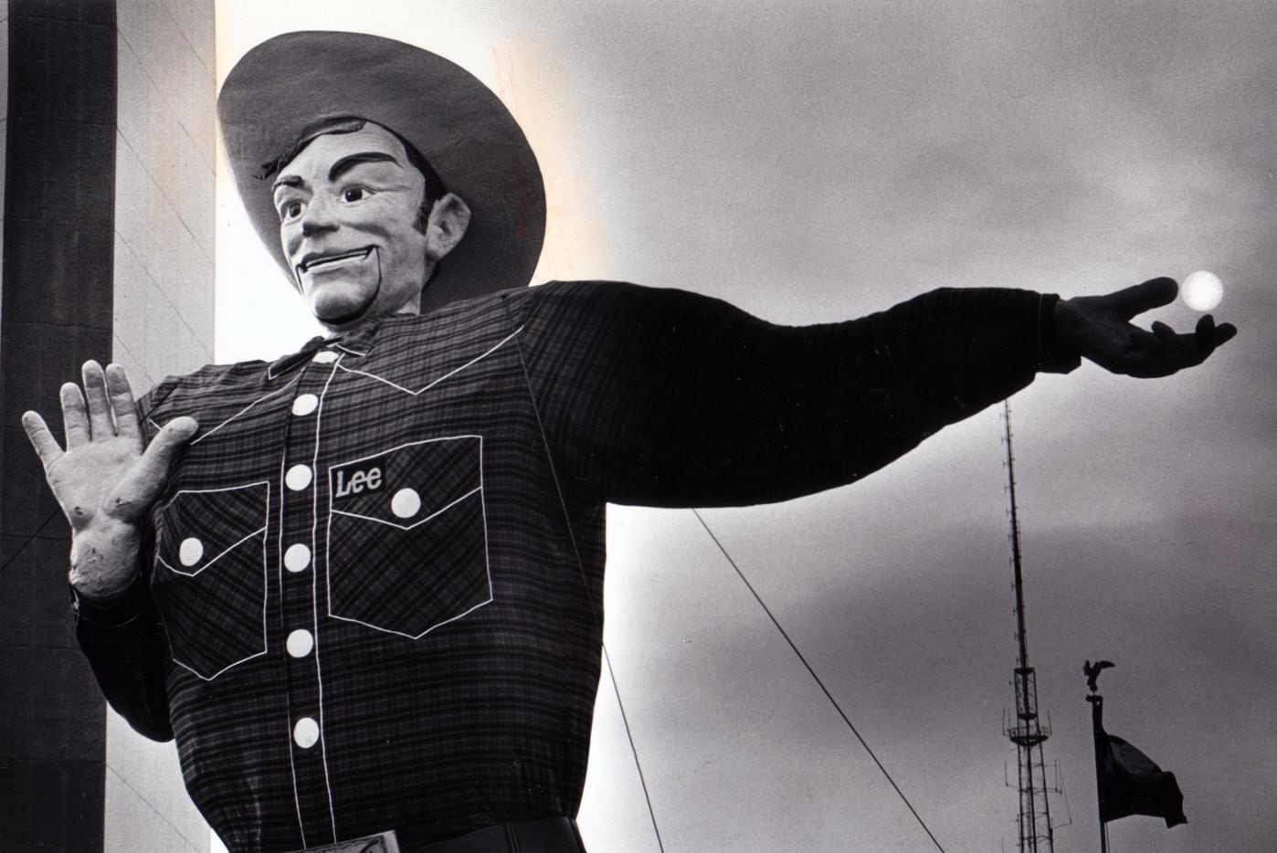 Big Tex had the sun at his fingertips in 1979