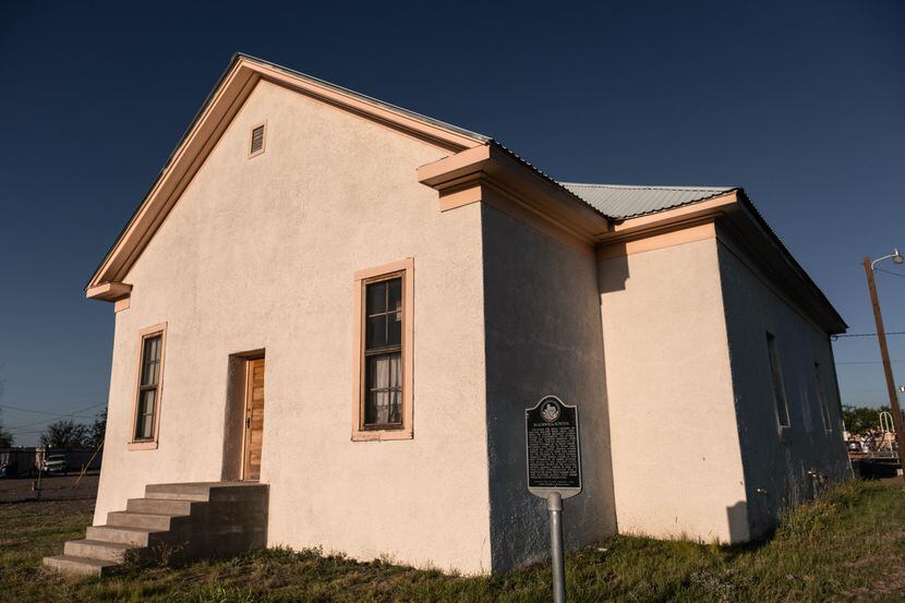 The Blackwell School historic site in Marfa, Texas. Provided by the National Parks...