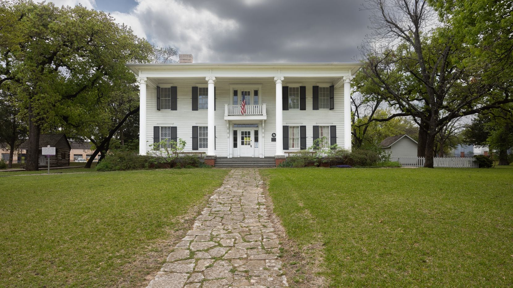 The Millermore plantation house at Dallas Heritage Village was saved from the wrecking ball,...