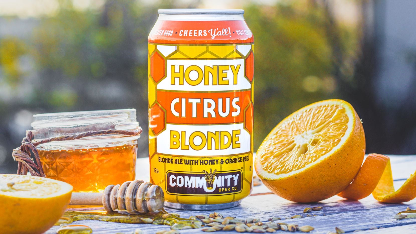 The new Honey Citrus Blonde from Community Beer Co.