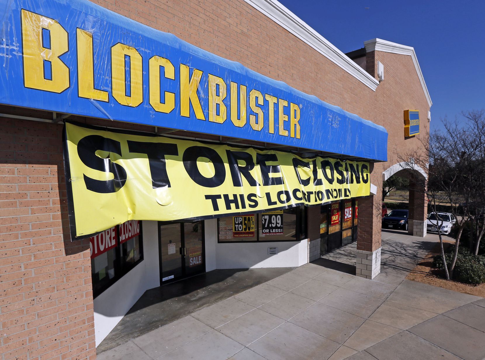 Blockbuster has announced that it will close all of its remaining company-owned stores by January...