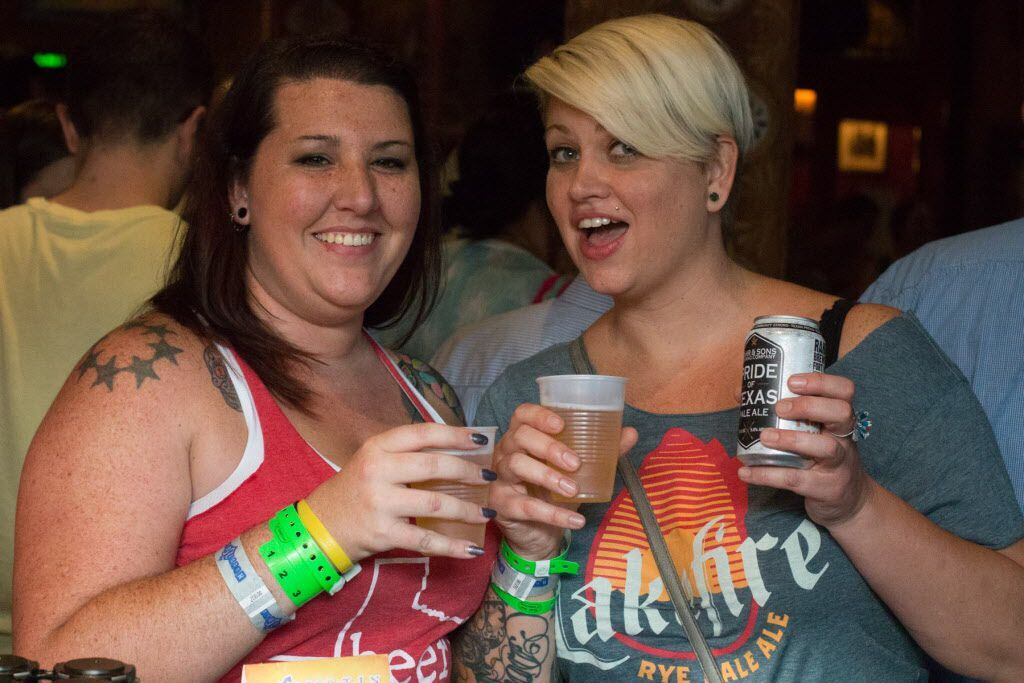 Danielle Goff and Michelle Carrow at Local Brews and Local Grooves at House of Blues on...