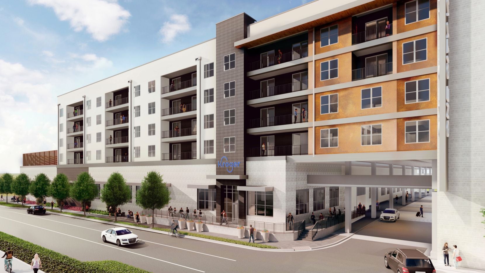 The One City View project will include 375 apartments.