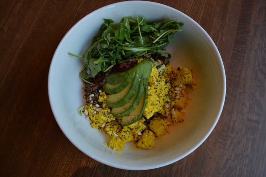 Vegan eaters might miss the Woodstock Breakfast Bowl at Unleavened Fresh Kitchen, but we've...