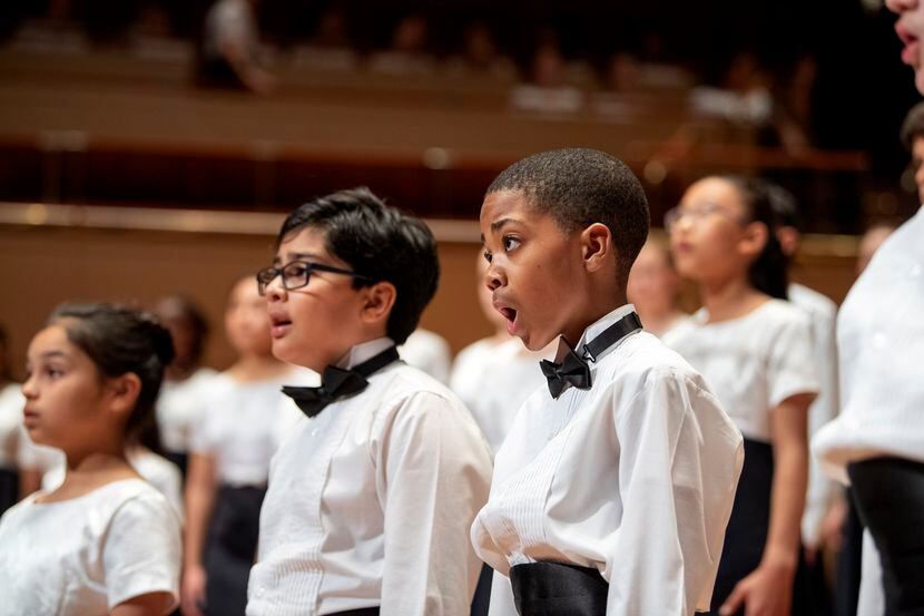 A photo from the Children's Chorus of Greater Dallas' 2019 holiday concert. This year's...