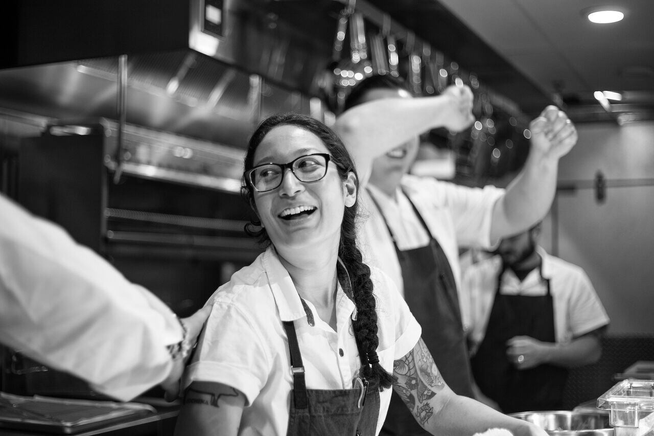 Chef Angela Hernandez will be in charge of the kitchen at Top Knot, expected to open above...