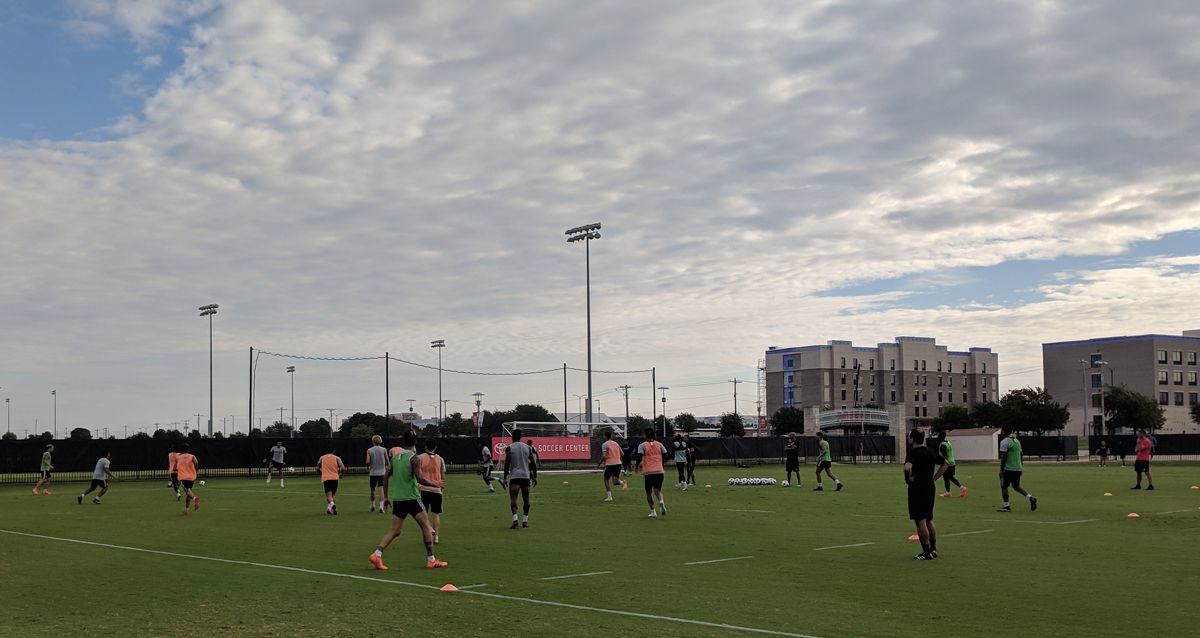 FC Dallas training. (9-5-18)