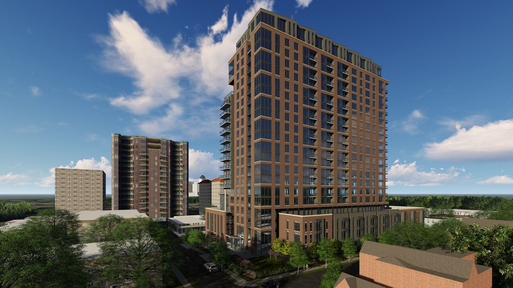 Toll Brothers new Oak Lawn apartment tower will open in 2021.