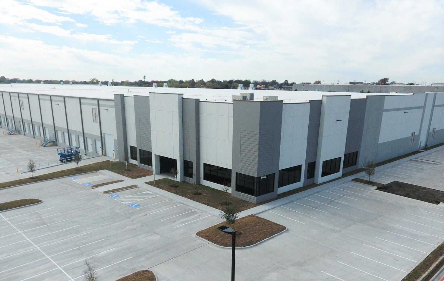 Dalfen Industrial also built the East Dallas Logistics Center building in Mesquite.