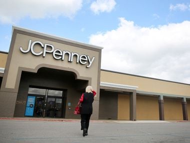 Exterior of J.C. Penney in Athens, Texas that closed in 2017.