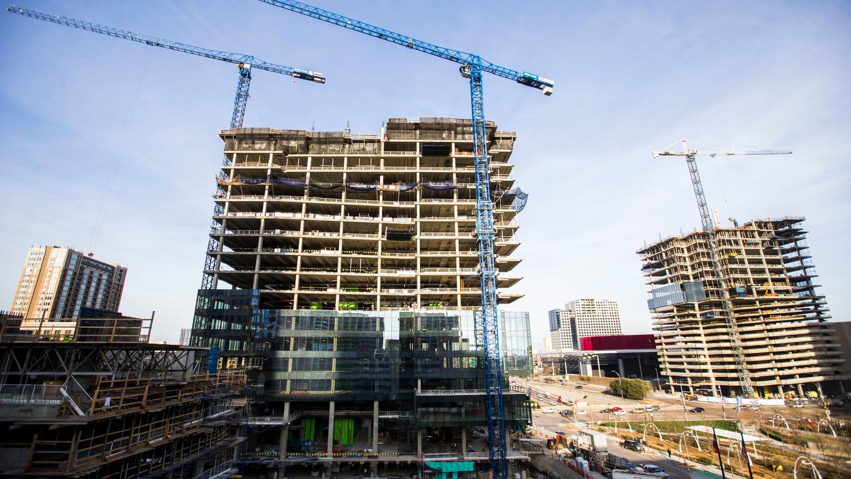 More than 6 million square feet of office space is being built in North Texas.