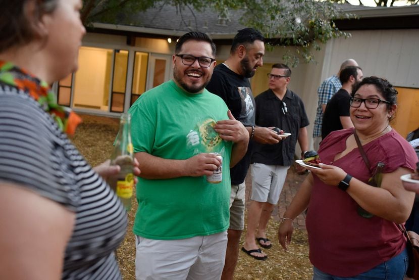 Luis Olvera, center, will be expanding the famously tiny menu at the new location of Trompo.
