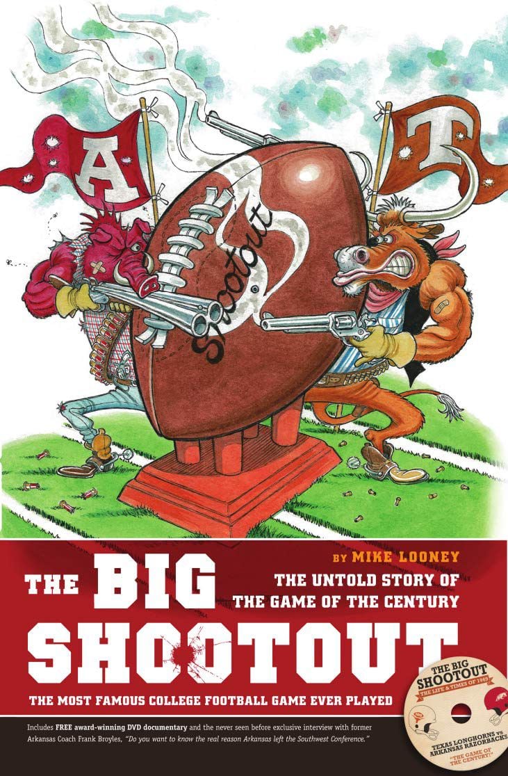 Mike Looney's "The Big Shootout: The Untold Story of the Game of the Century" examines the 1969 matchup between No. 1 Texas and No. 2 Arkansas. The book is sold with an accompanying DVD.