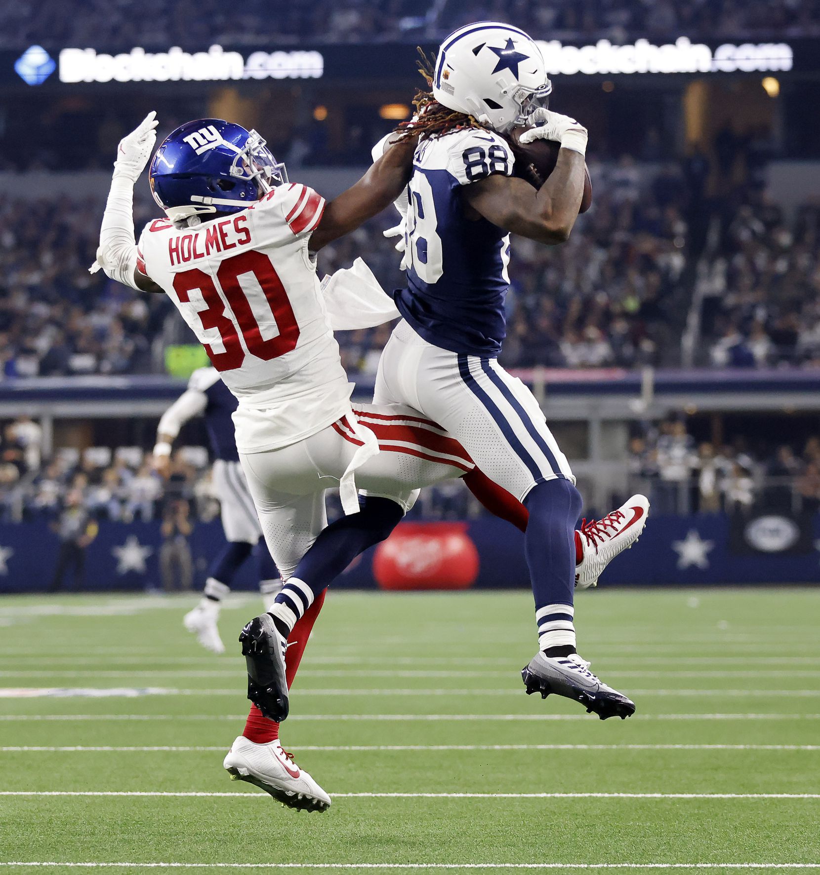 Dallas Cowboys 23-16 New York Giants, CeeDee Lamb one-handed TD catch,  summary: score, stats, highlights