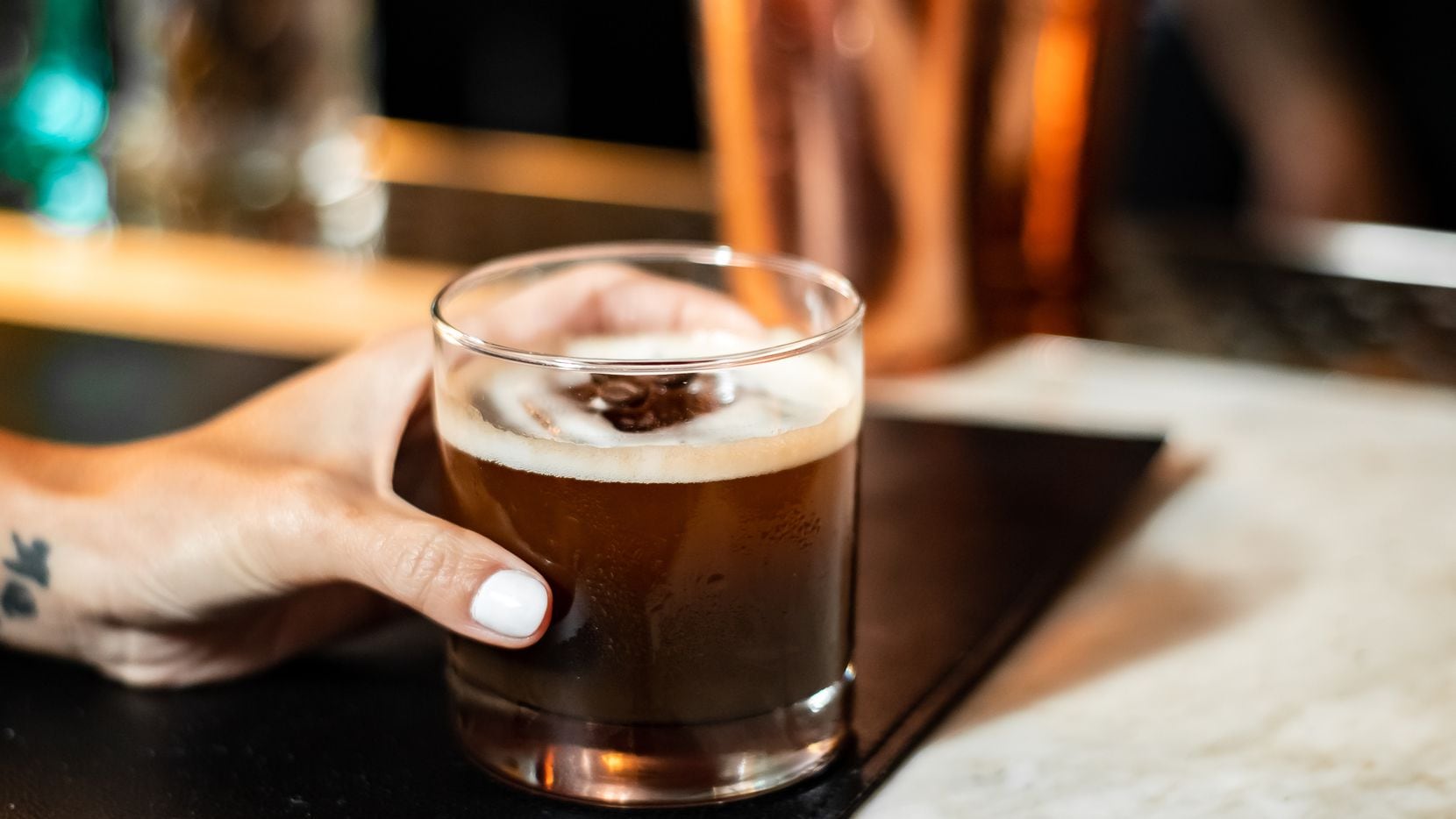 Kessaku, a sushi lounge in downtown Dallas, has a new espresso martini that puts all others...