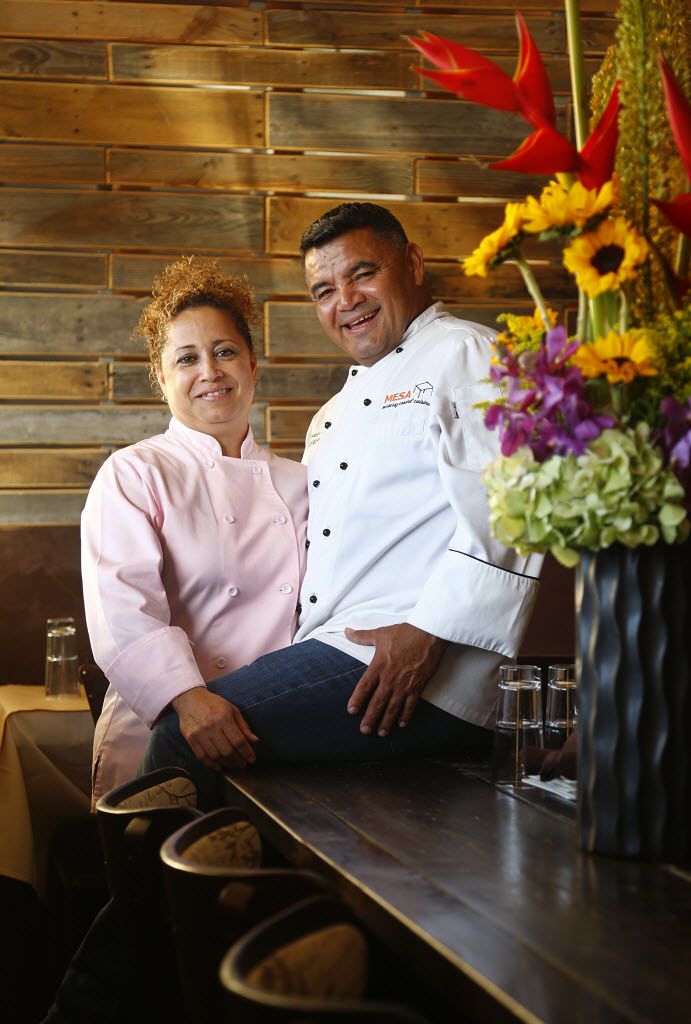 Raul Reyes and Olga Sosa have operated Mesa Mexican Cuisine on Jefferson Boulevard in Oak...
