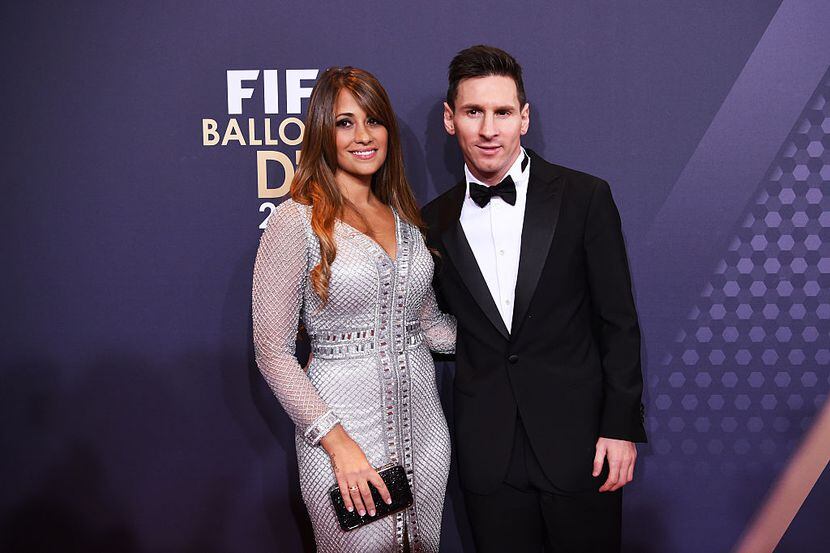 Lionel Messi y Antonella Roccuzzo se casarán el 30 e junio en Rosario, Argentina. Foto GETTY...