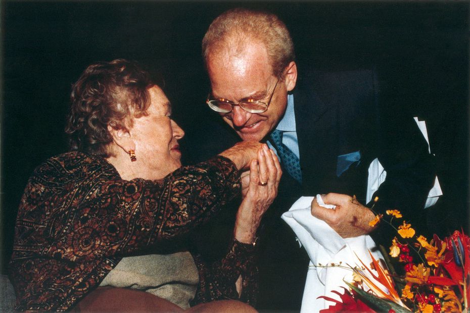 In 1992, La Madeleine catered an event for Julia Child. La Madeleine founder Patrick Esquerre says the famous American chef was "fun, always making jokes and telling stories."
