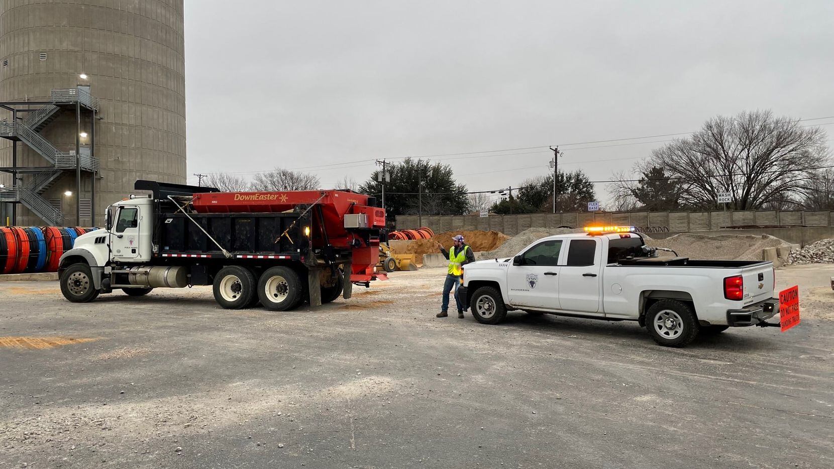 Street crews are on alert for impending winter weather.