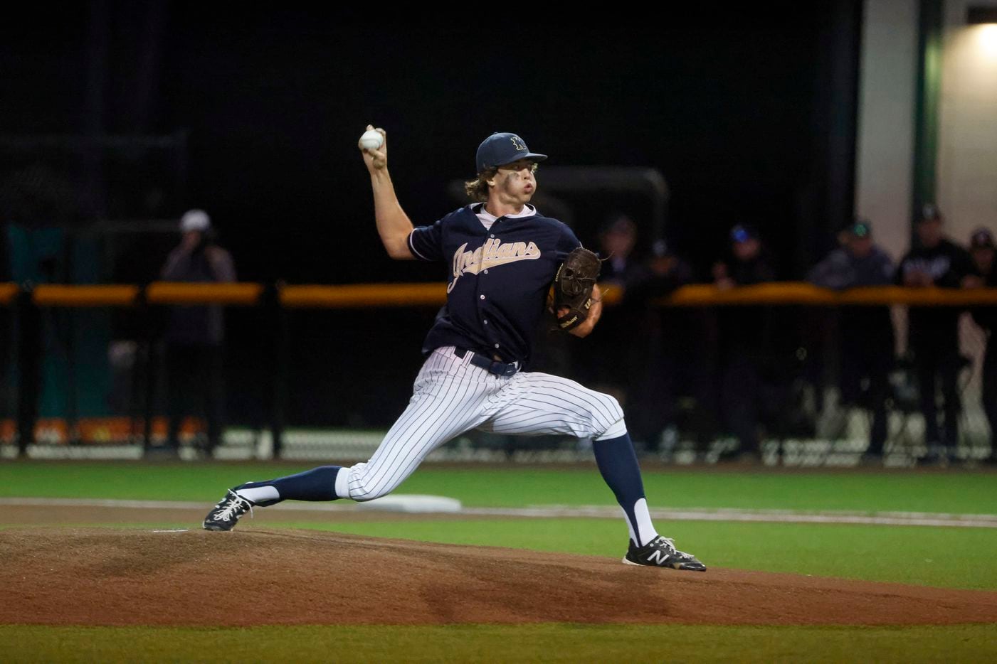 Keller’s Eric Hammond pitches against Southlake during a Class District 4-6A baseball game in Southlake, Texas on March 19, 2021. (Michael Ainsworth/Special Contributor)