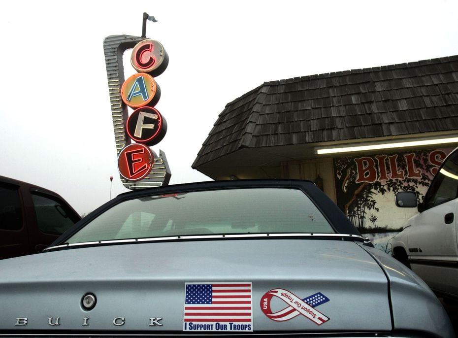 Bill Smith's Cafe on Highway 380 in McKinney was as American as apple pie.