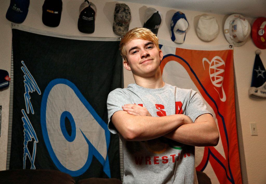 Mack Beggs, state wrestling champion and 17-year-old transgender student from Euless...