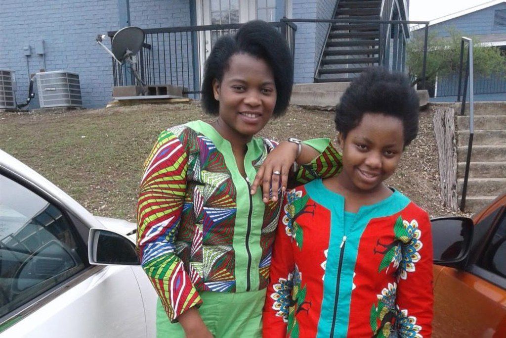 Dorika Uwimana, shown before she was beaten in April while she walked to the school bus in...