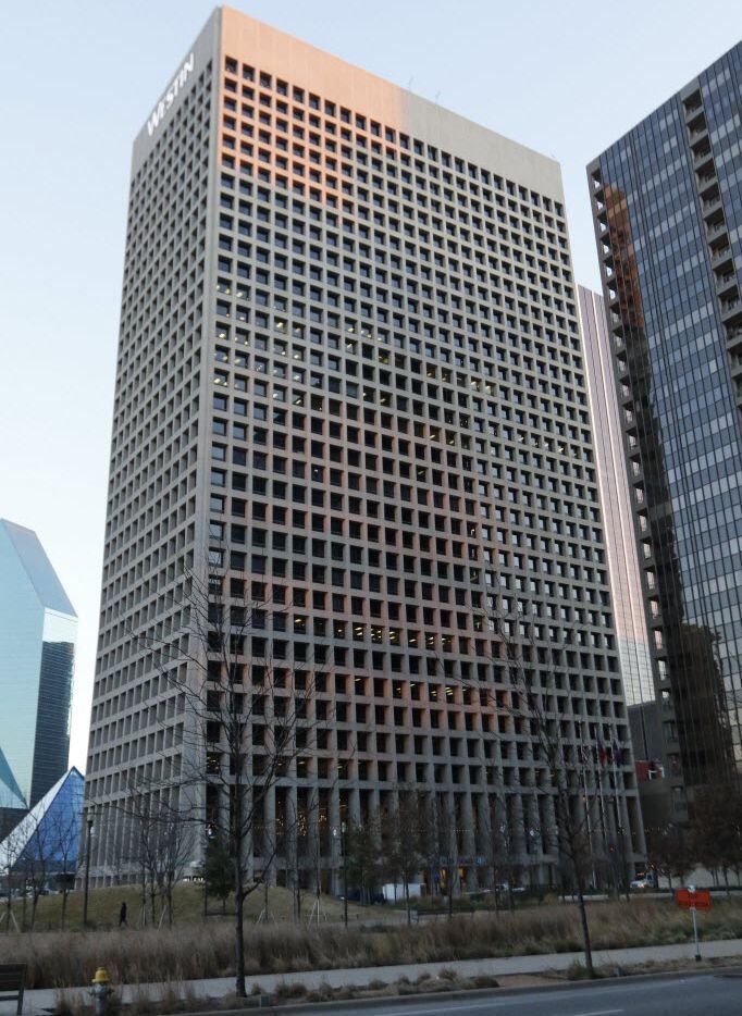 The One Main Place in downtown Dallas includes office space, retail and a Westin hotel.