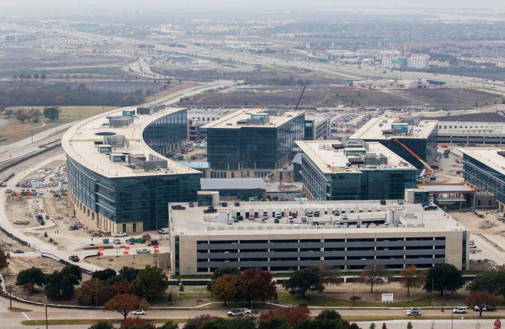 The Texas Enterprise Fund gave $40 million to Toyota to help close the deal for its headquarters in Plano. (Ashley Landis/The Dallas Morning News)