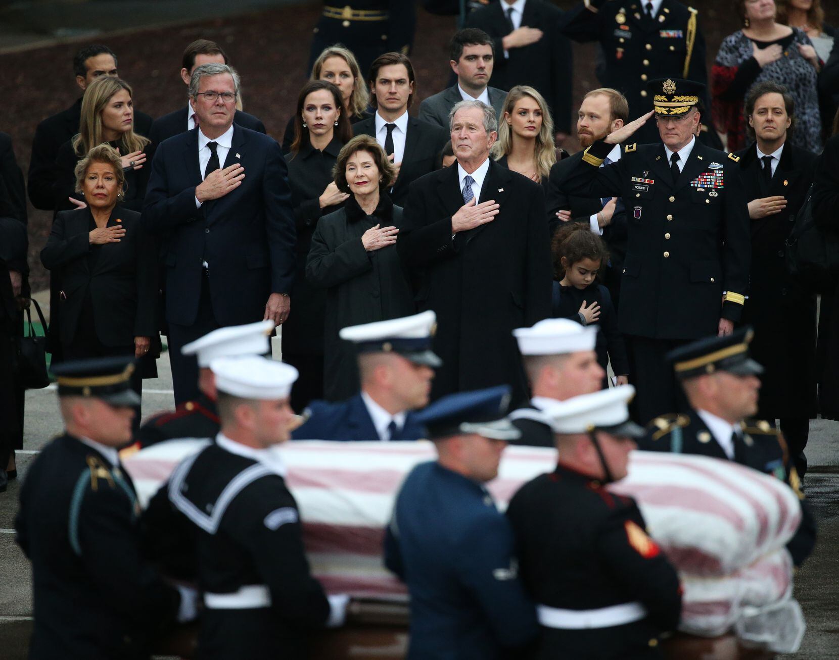 A look inside the Houston, Washington funerals for former President ...